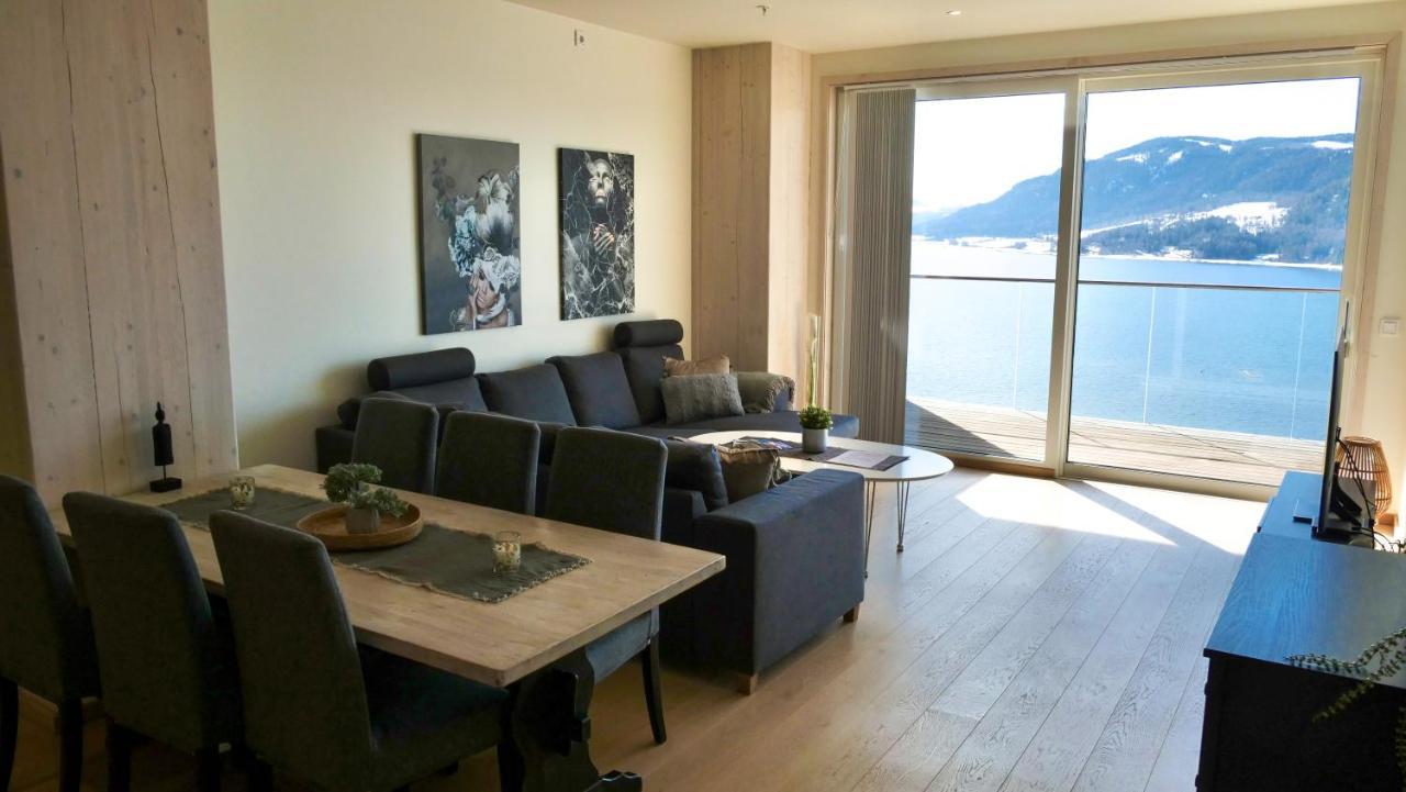 Mjos Tower Suite - Lovely Lake View Brumunddal Exteriér fotografie