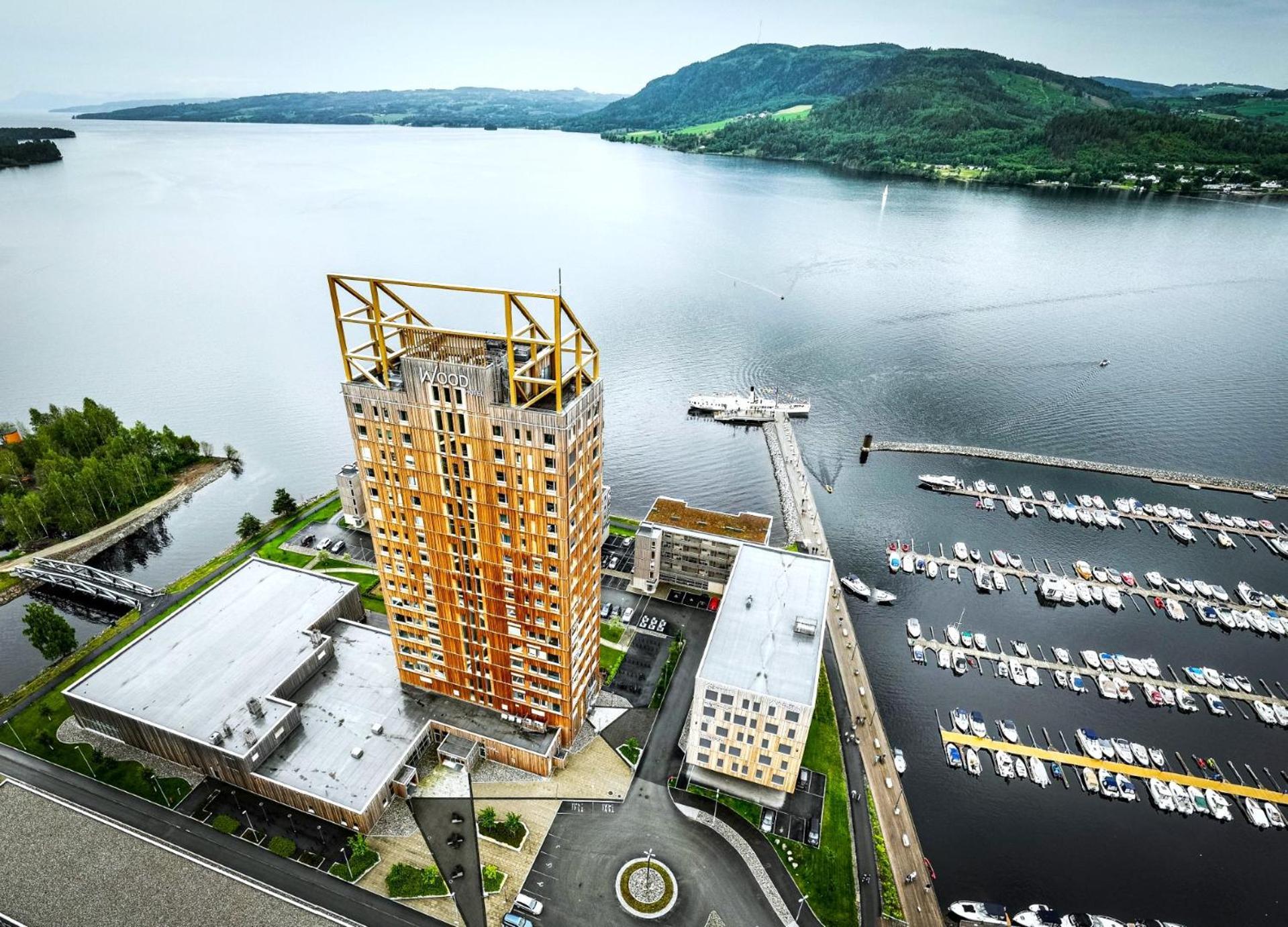 Mjos Tower Suite - Lovely Lake View Brumunddal Exteriér fotografie